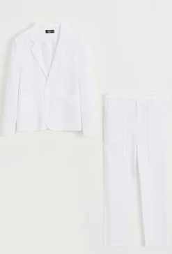 Ensemble blazer et tailleurs uni