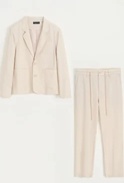 Ensemble blazer et tailleurs uni