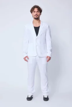 Ensemble blazer et tailleurs uni