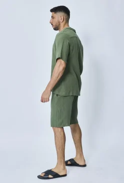 Ensemble chemise et short casual gaze de