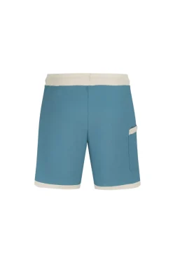 Ensemble chemise et short piqué color block