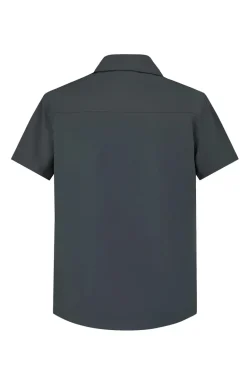 Ensemble chemise et shorts zippé moderne