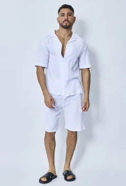 Ensemble chemise et short casual gaze de