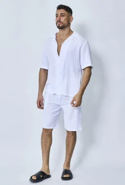 Ensemble chemise et short casual gaze de