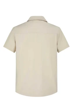 Ensemble chemise et shorts zippé moderne