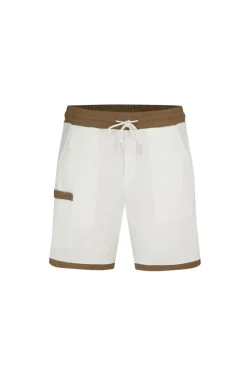 Ensemble chemise et short piqué color block