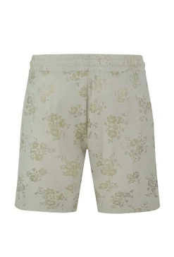 Ensemble chemise manches courtes short fleuris