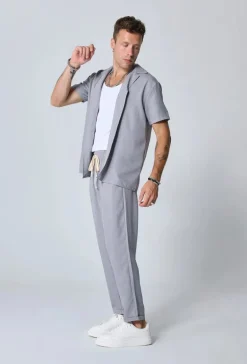 Ensemble chemise manches courtes et pantalon