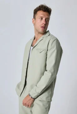 Ensemble chemise manches longues pantalon
