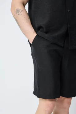 Ensemble chemise manches courtes short