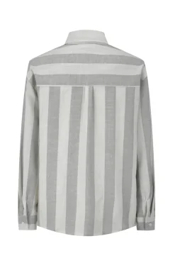 Ensemble chemise pantalon à rayures