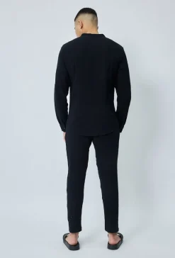 Ensemble chemise pantalon décontracté