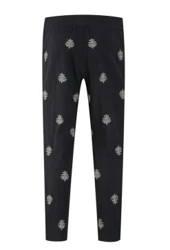 Ensemble chemise pantalon décontractée à motifs