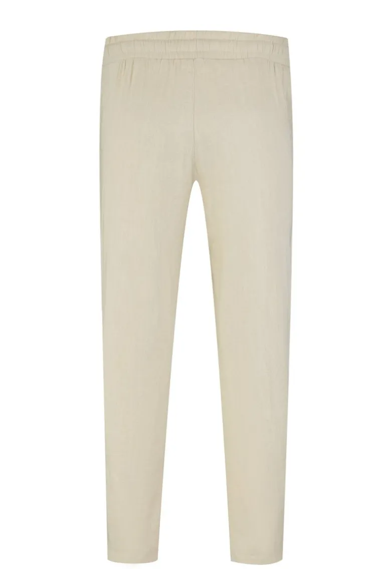 Ensemble chemise pantalon bicolore décontractée
