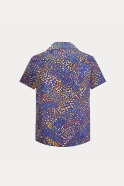Ensemble chemise short à motifs
