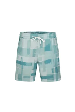 Ensemble chemise short à motifs abstrait