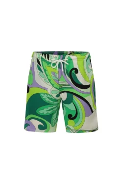 Ensemble chemise short à motifs fleuri