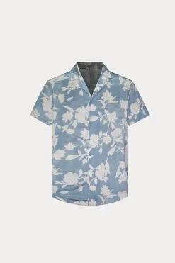 Ensemble chemise short à motifs