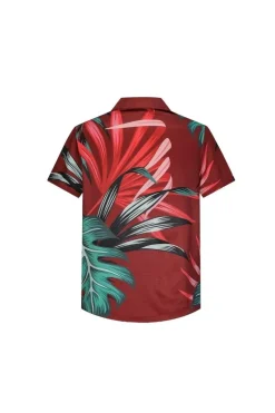 Ensemble chemise short à motifs