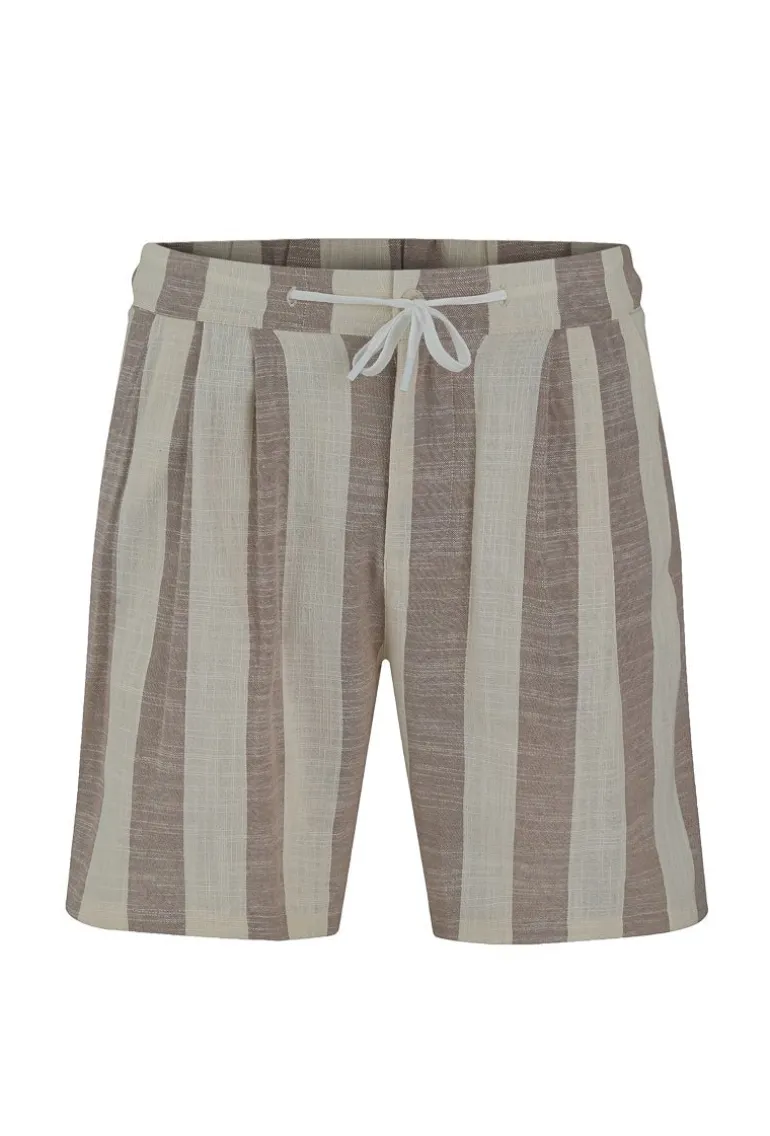 Ensemble chemise short à rayure