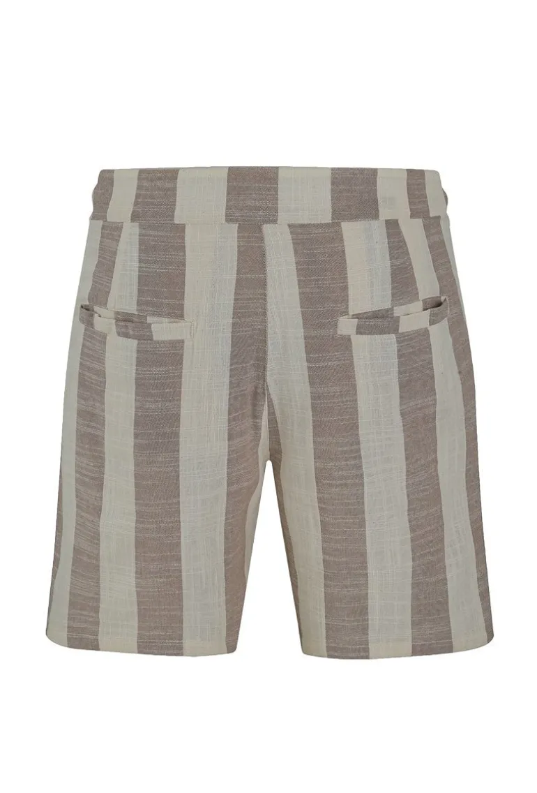 Ensemble chemise short à rayure