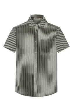 Ensemble chemise short à rayure