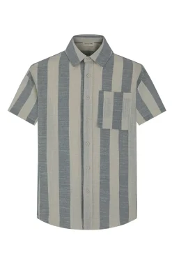 Ensemble chemise short à rayure