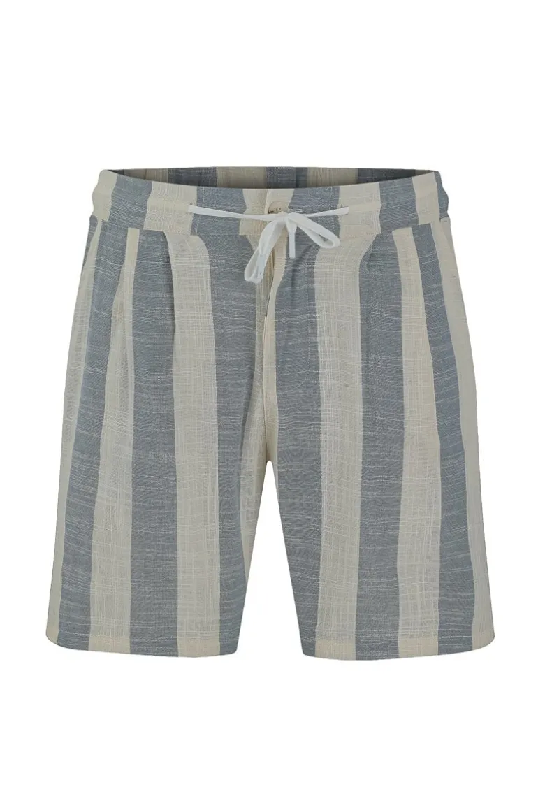 Ensemble chemise short à rayure