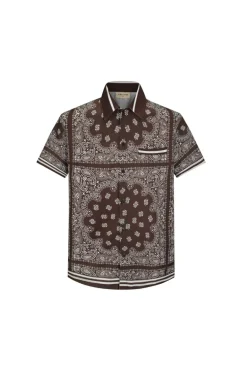 Ensemble chemise short bandana