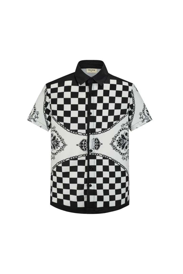 Ensemble chemise short baroque