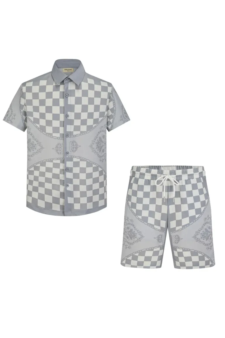 Ensemble chemise short baroque