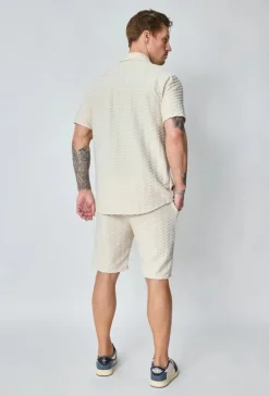 Ensemble chemise short décontracté