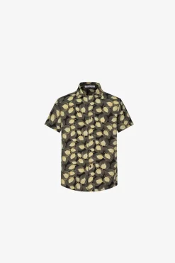 Ensemble chemise short fleuri à motifs floral