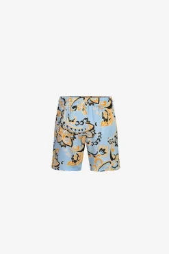 Ensemble chemise short fleuri à motifs baroque