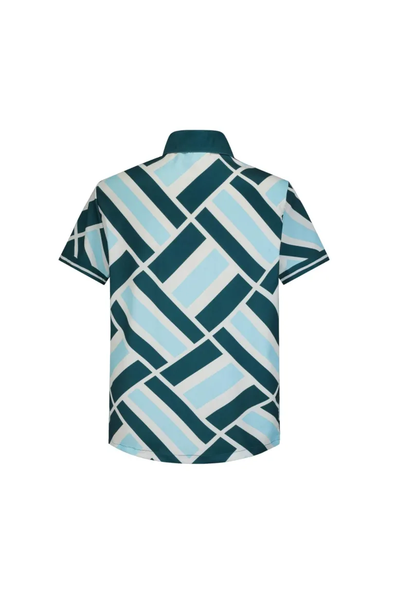 Ensemble chemise short graphique