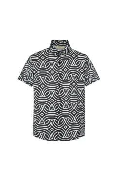 Ensemble chemise short graphique