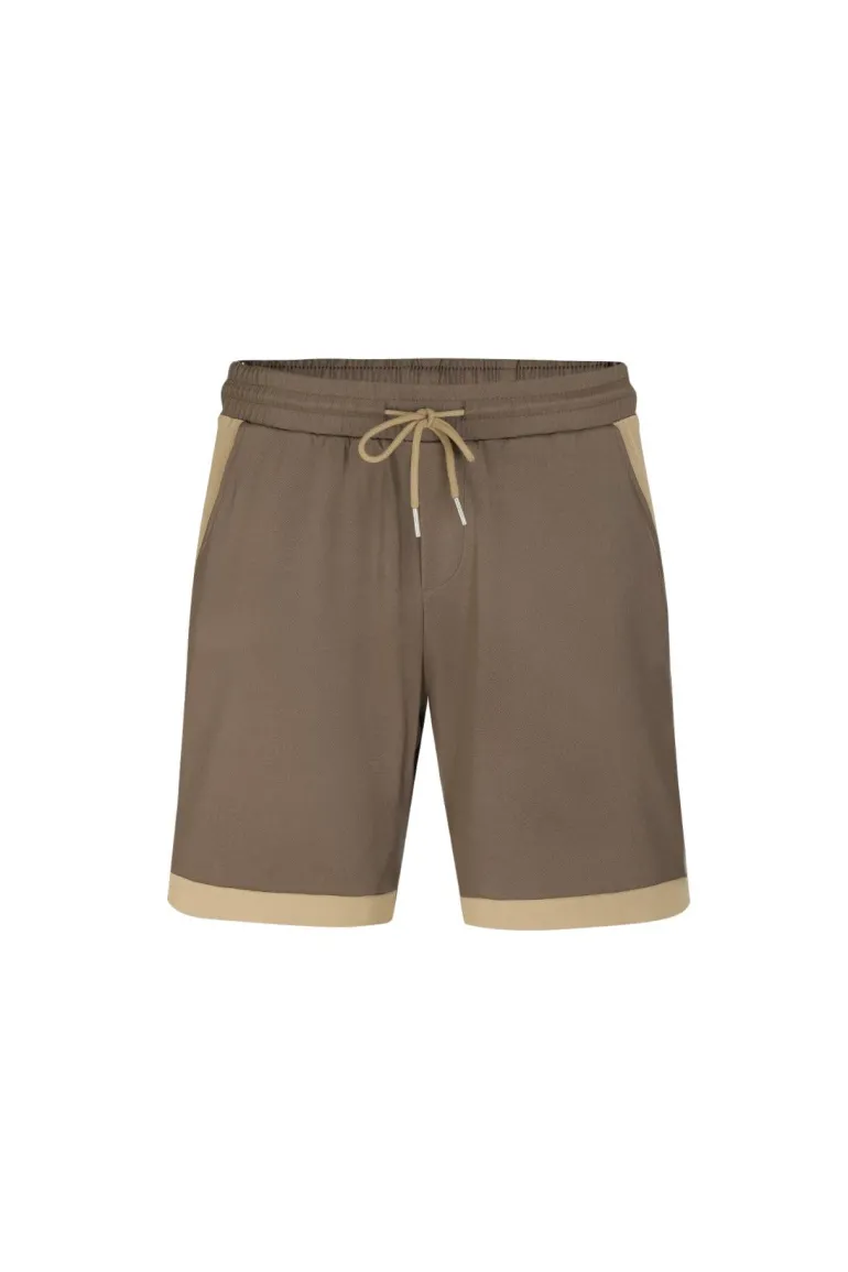 Ensemble chemise short style bowling