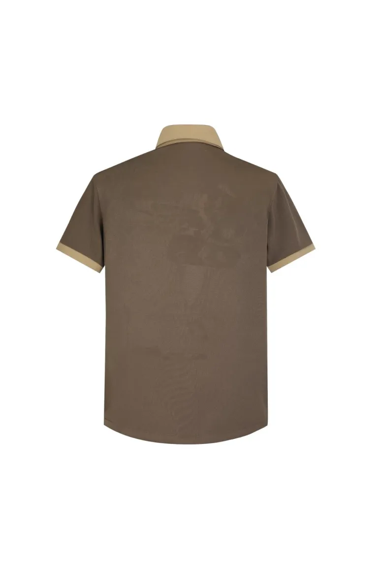 Ensemble chemise short style bowling