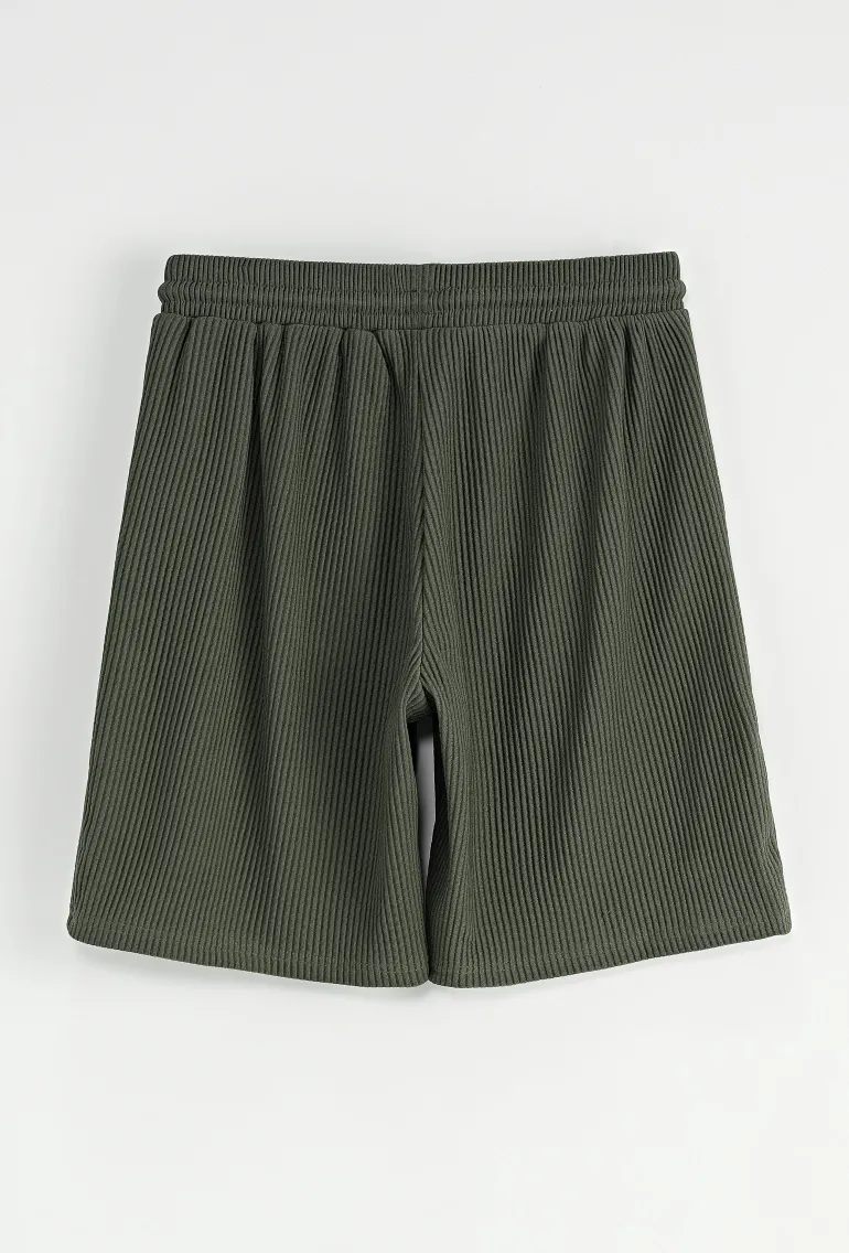 Ensemble chemise short uni