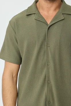 Ensemble chemise short uni