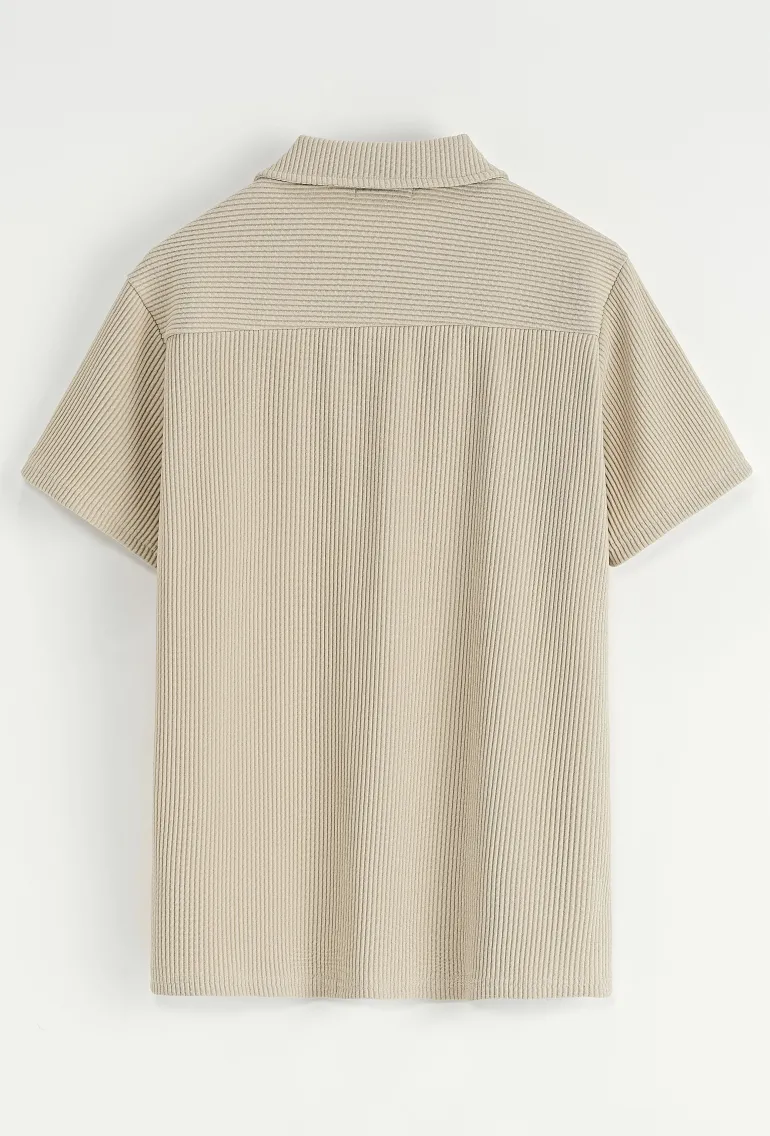 Ensemble chemise short uni