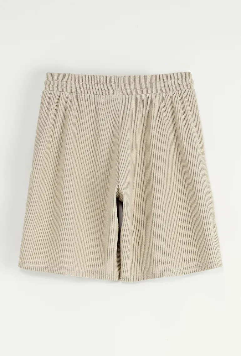 Ensemble chemise short uni