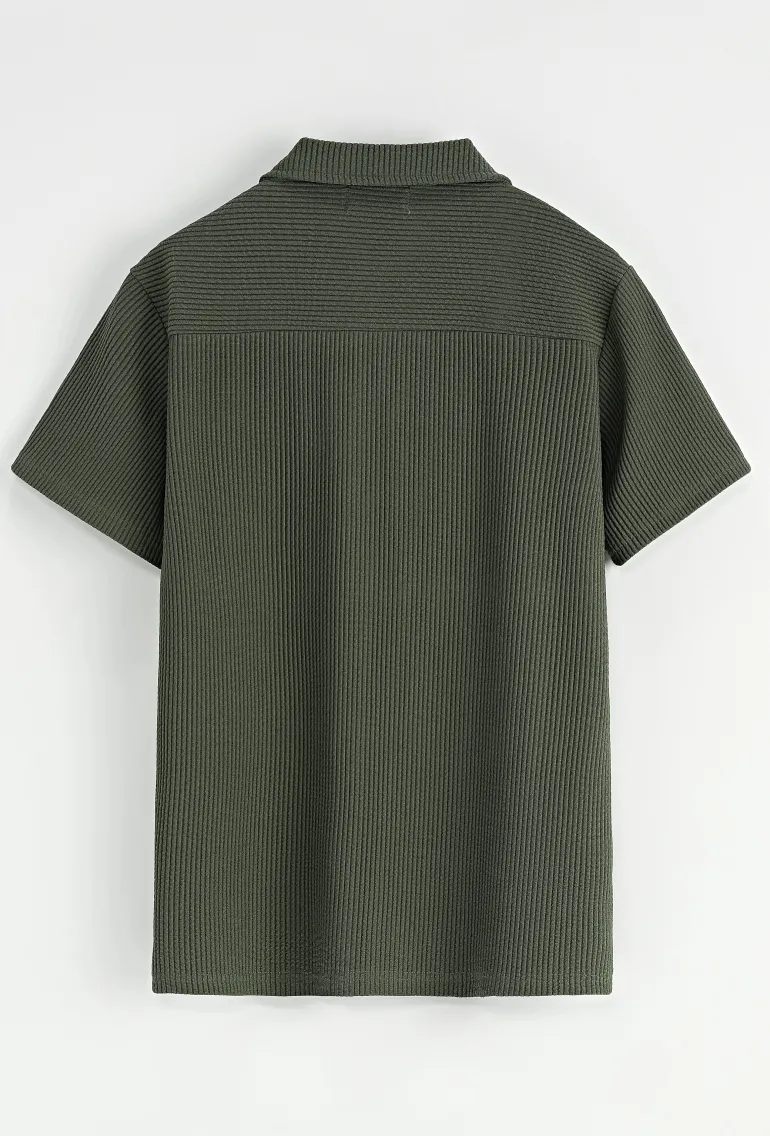 Ensemble chemise short uni