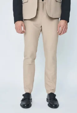 Ensemble classic veste et pantalon bi couleur