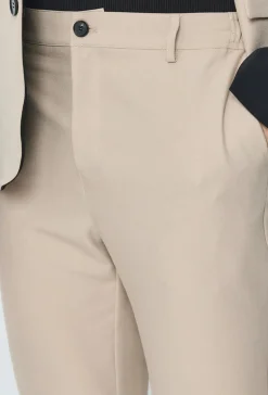 Ensemble classic veste et pantalon bi couleur