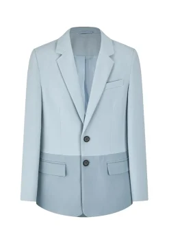 Ensemble classic veste et pantalon bi couleur