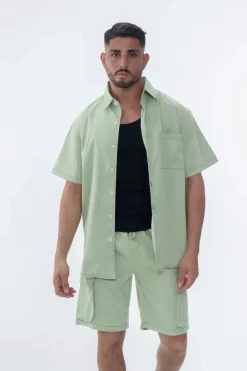 Ensemble décontracté en tissu texturé