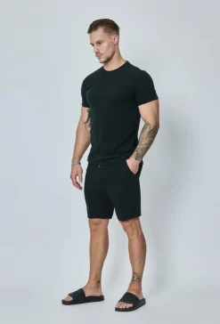 Ensemble décontracté texturé tshirt short
