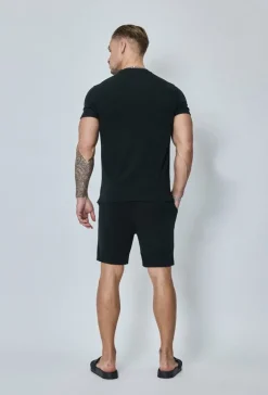 Ensemble décontracté texturé tshirt short