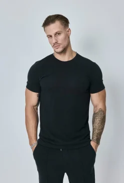 Ensemble décontracté texturé tshirt short